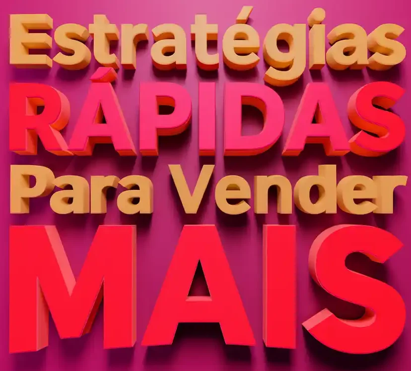 Capa do curso Estratégias Rápidas para Vender Mais